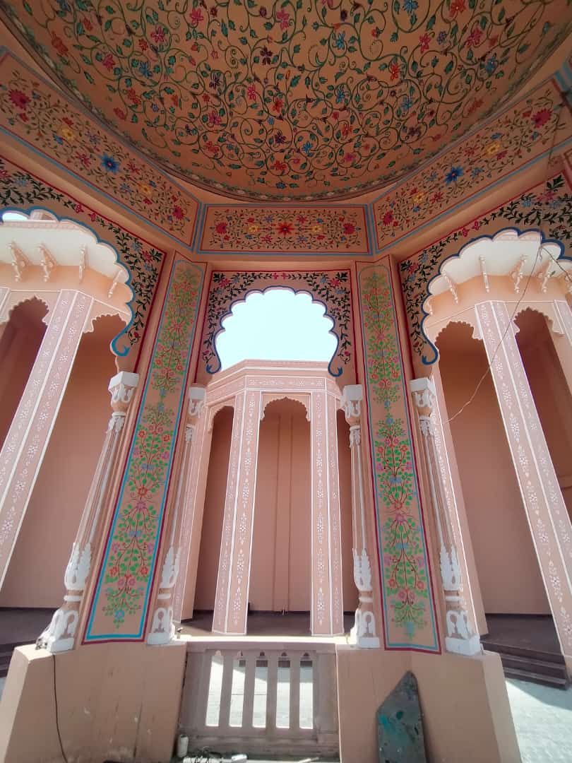 Royal Handpainted Grand Ceiling Artwork