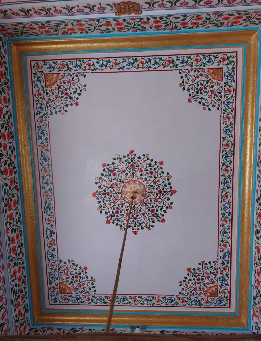 Timeless Floral Celling Artwork