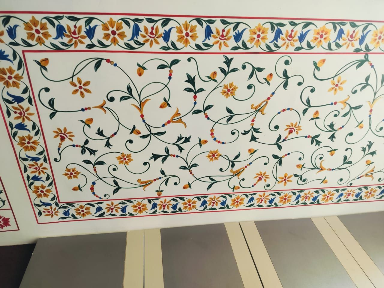 Timeless Floral Celling Artwork