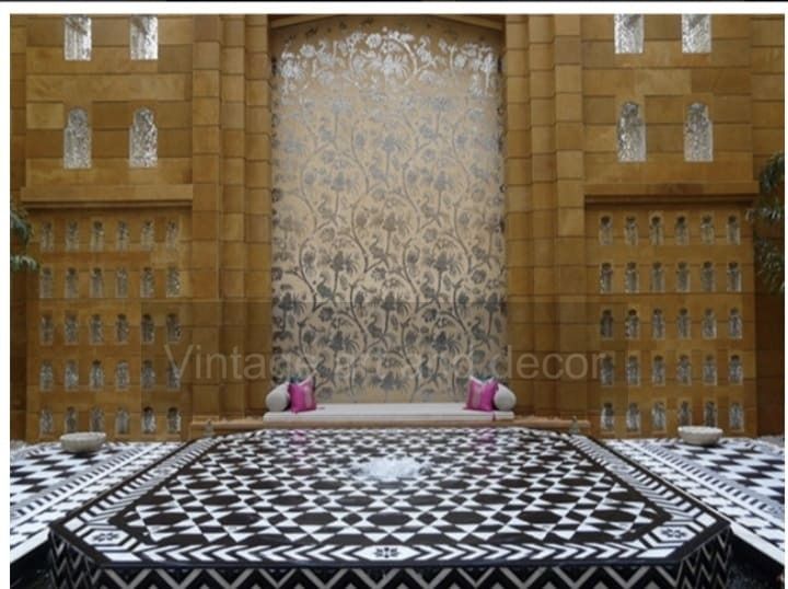 vintage art interior