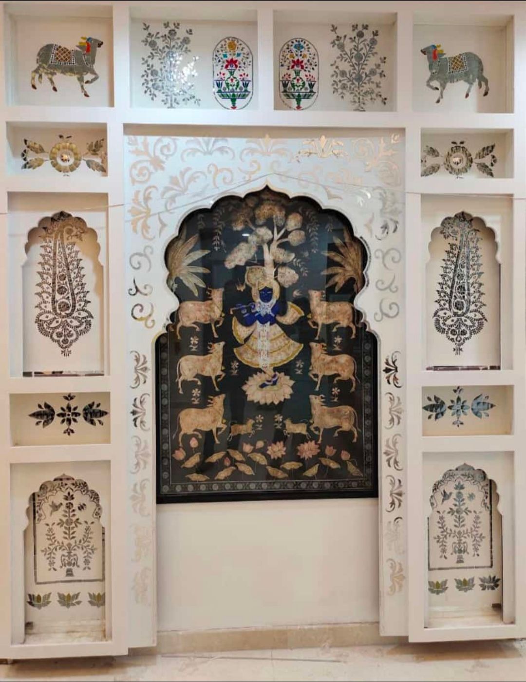 Divine Shreenathji wall artwork